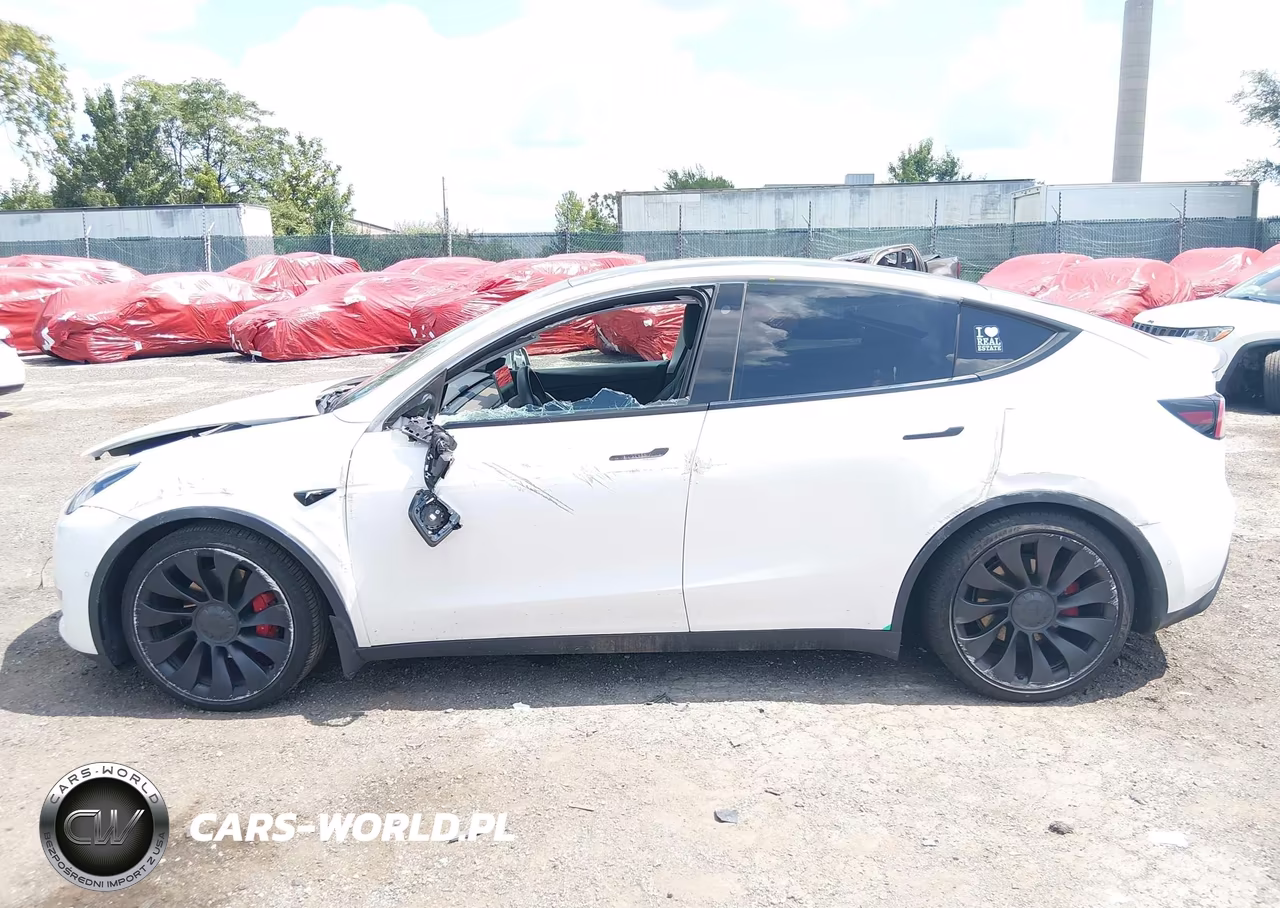 2022 Tesla Model Y Performance Dual Motor All-Wheel Drive VIN:7SAYGDEF1NF445491 - 14