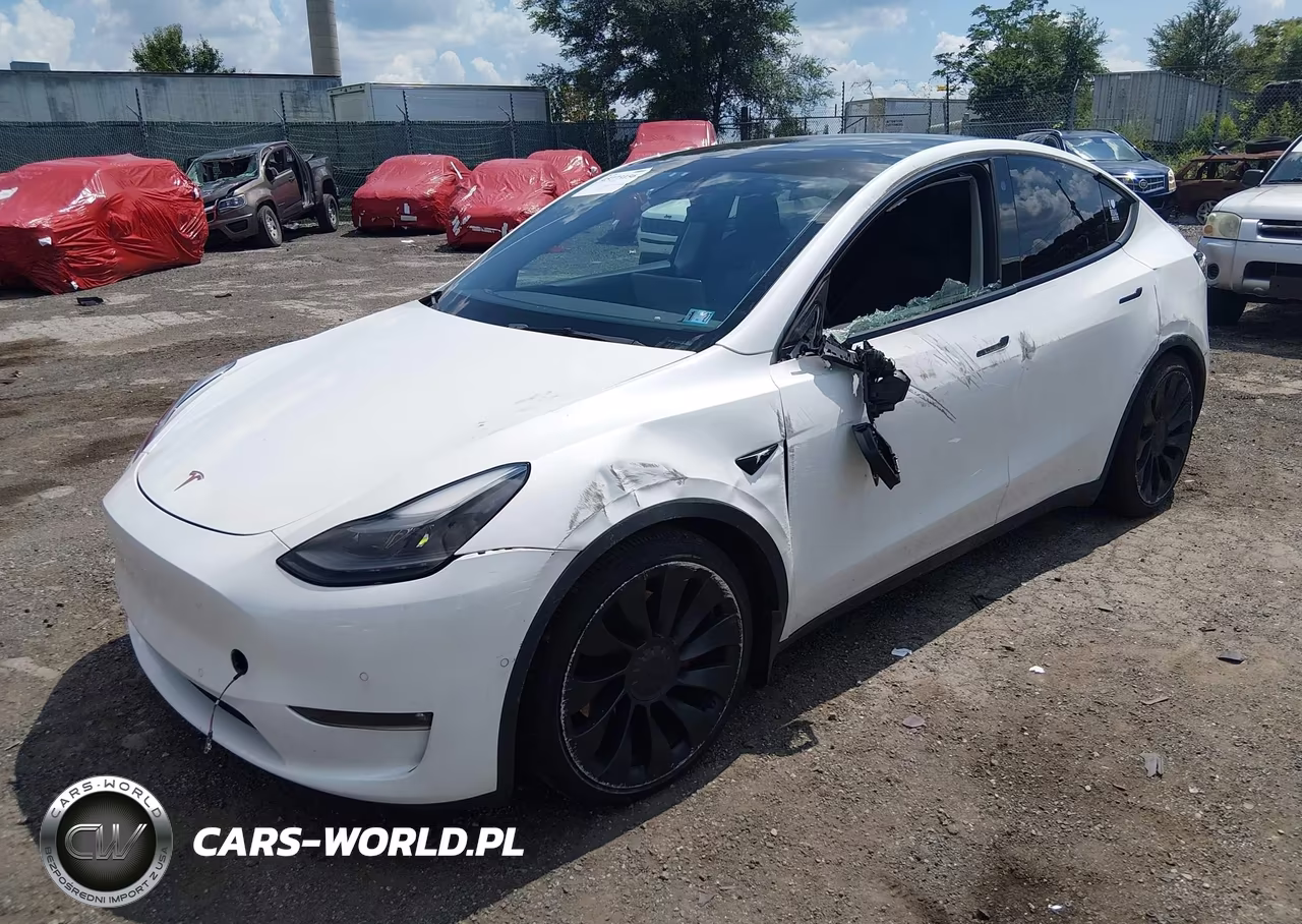 2022 Tesla Model Y Performance Dual Motor All-Wheel Drive VIN:7SAYGDEF1NF445491 - 2