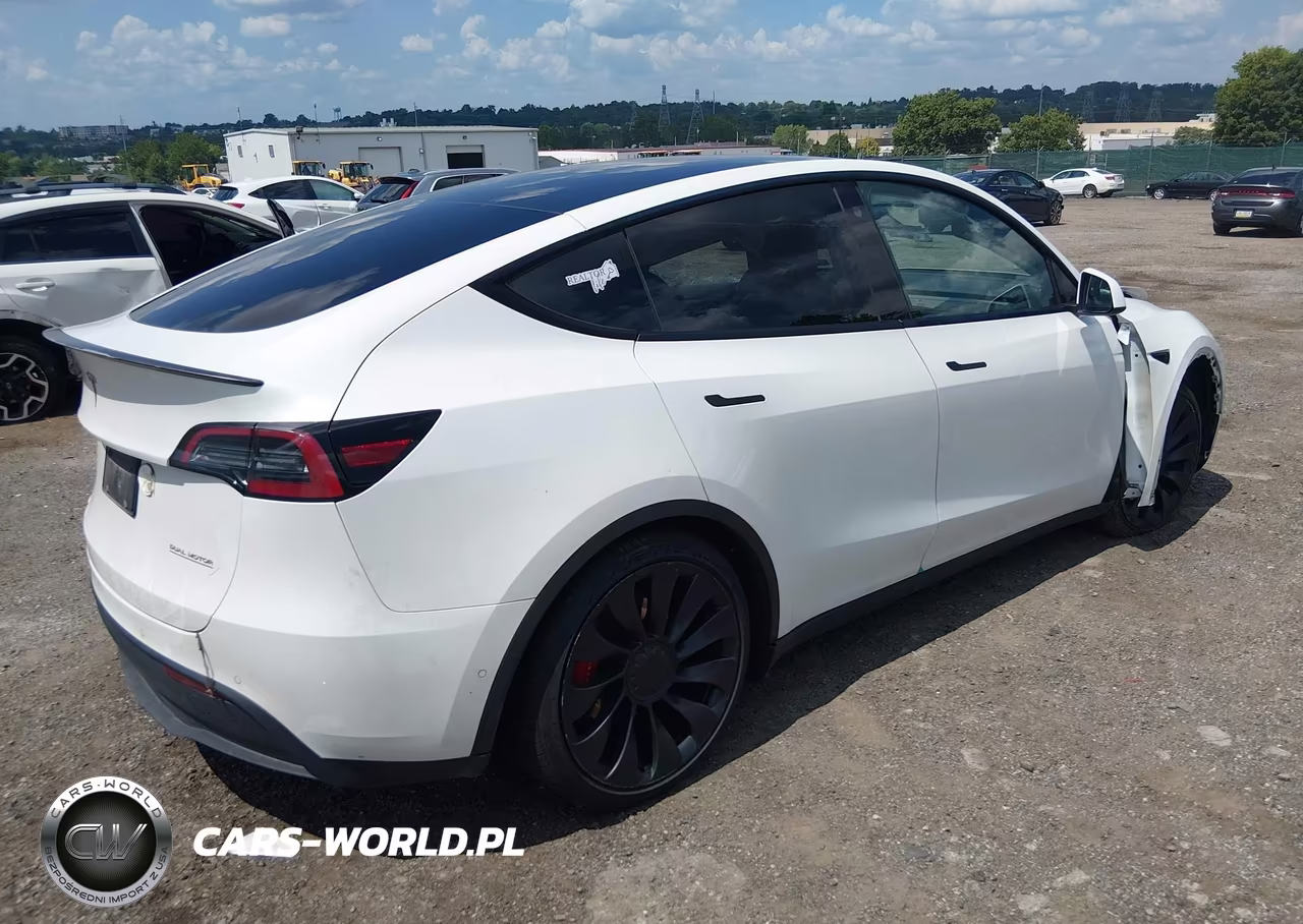 2022 Tesla Model Y Performance Dual Motor All-Wheel Drive VIN:7SAYGDEF1NF445491 - 4
