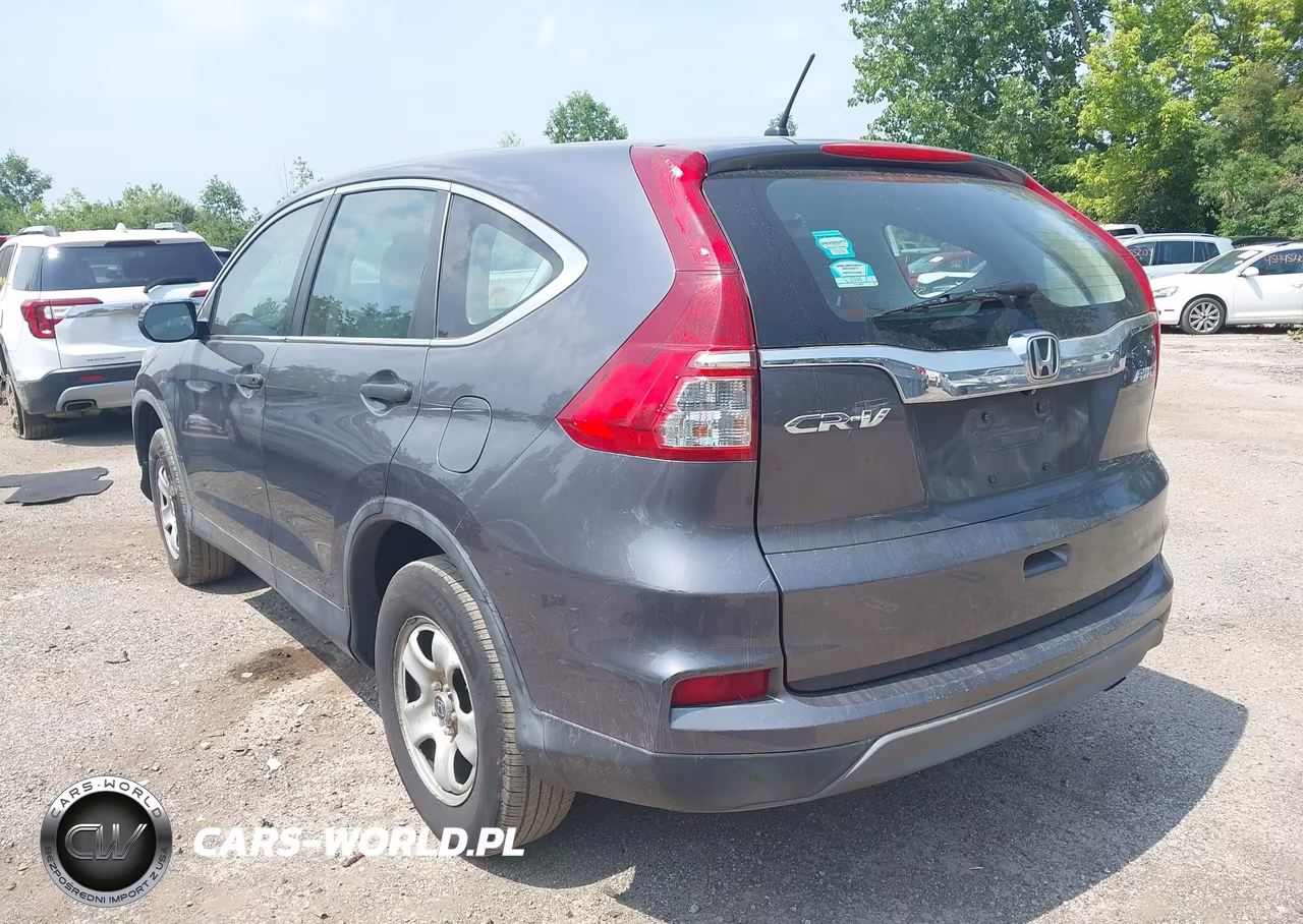 2015 Honda Cr-V Lx VIN:5J6RM4H39FL056389 - 3