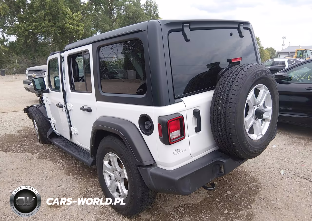 2021 Jeep Wrangler Unlimited Sport S 4X4 VIN:1C4HJXDG9MW858778 - 3