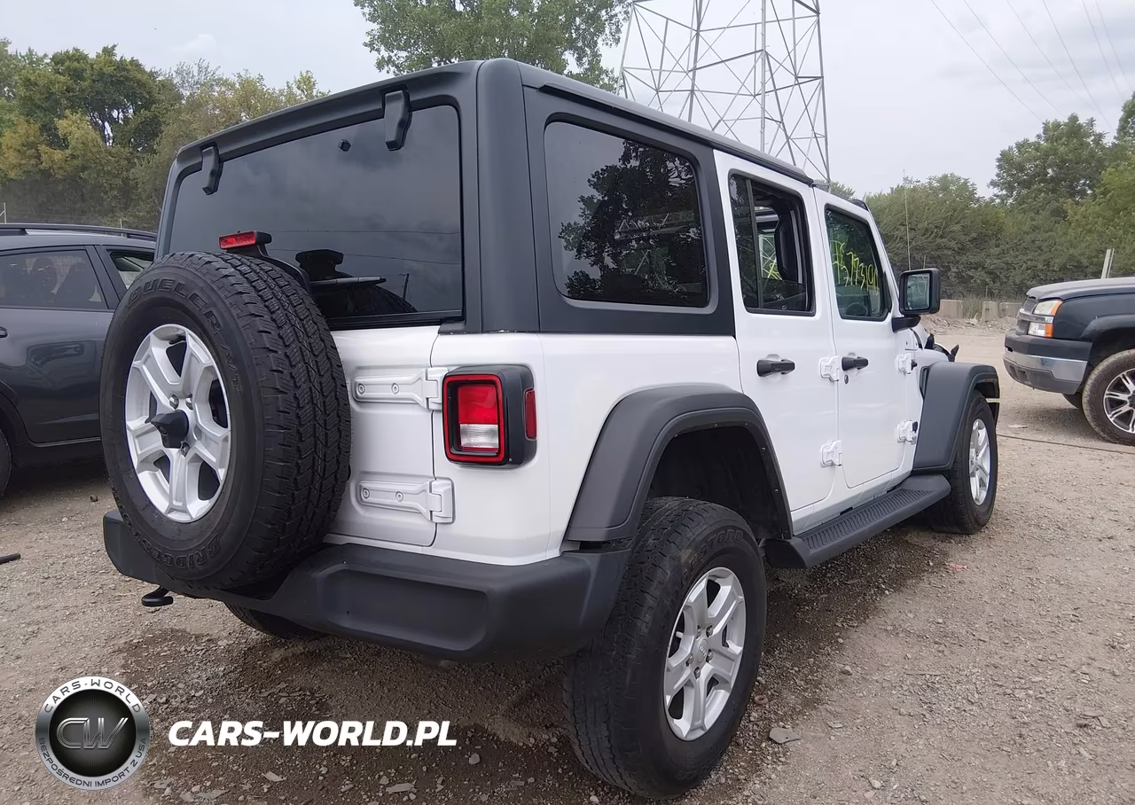 2021 Jeep Wrangler Unlimited Sport S 4X4 VIN:1C4HJXDG9MW858778 - 4