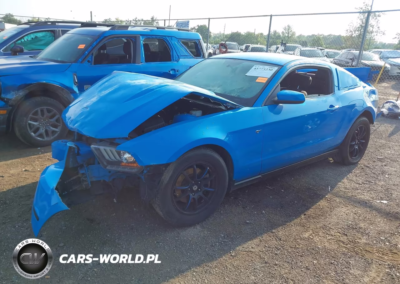 2012 Ford Mustang V6 VIN:1ZVBP8AM9C5249048 - 2