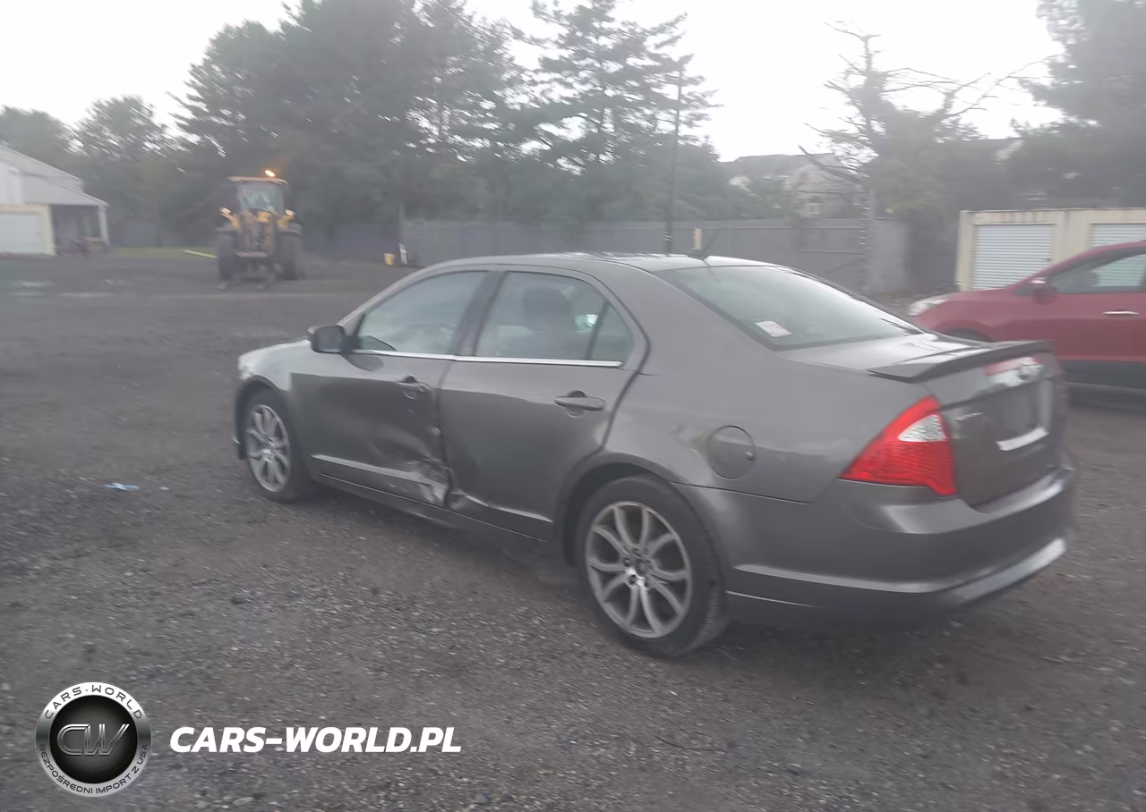2010 Ford Fusion Se VIN:3FAHP0HA1AR370294 - 3