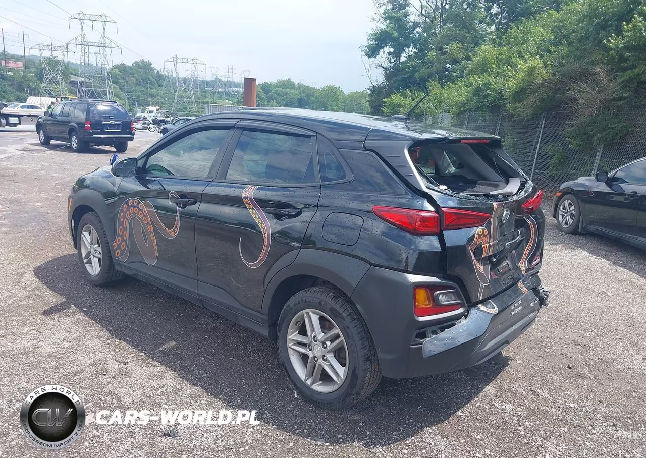 2019 Hyundai Kona Se VIN:KM8K1CAA8KU283298 - 3