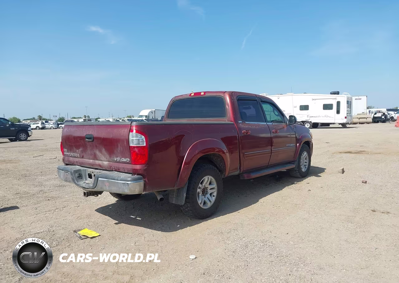 2005 Toyota Tundra Sr5 V8 VIN:5TBDT44155S480536 - 4