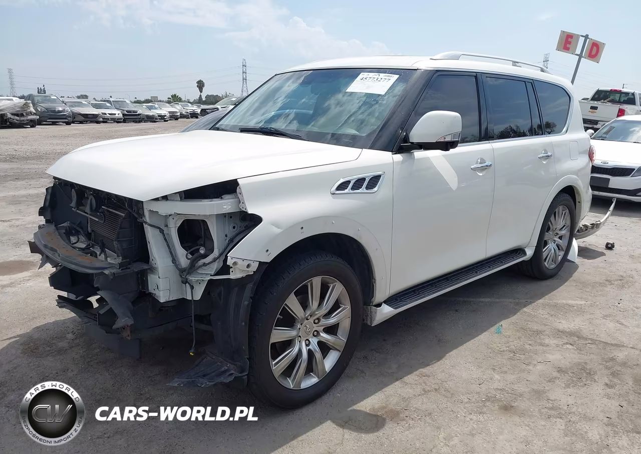 2013 Infiniti Qx56 VIN:JN8AZ2NE3D9040184 - 2