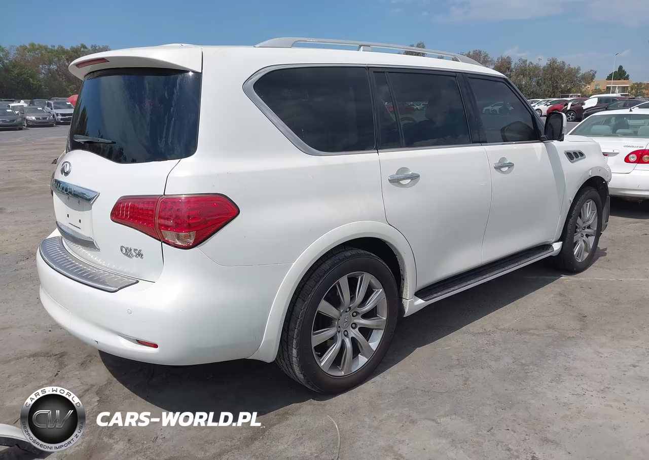2013 Infiniti Qx56 VIN:JN8AZ2NE3D9040184 - 4