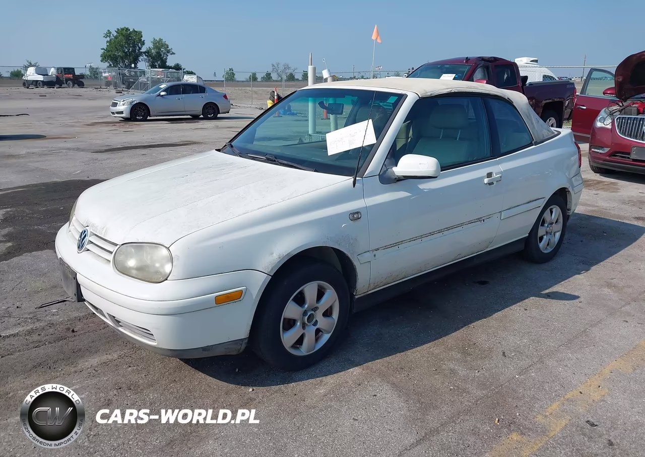 2002 Volkswagen Cabrio Glx VIN:3VWDC21V22M801251 - 2