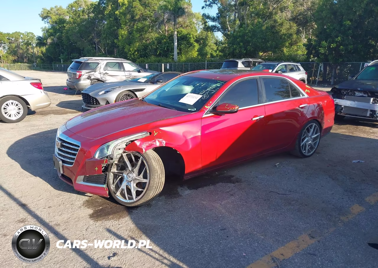 2018 Cadillac Cts Luxury VIN:1G6AR5SX7J0111375 - 2
