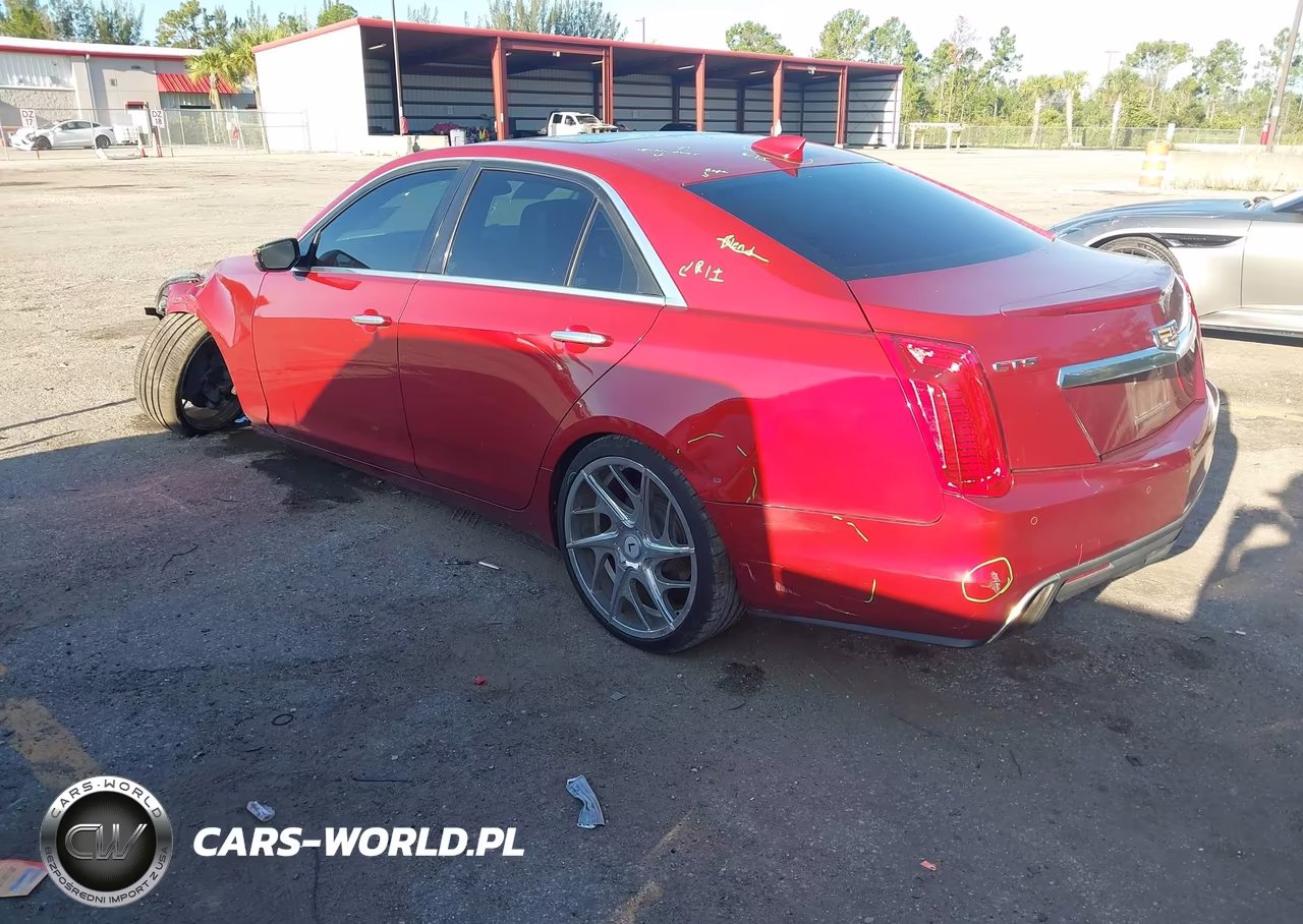 2018 Cadillac Cts Luxury VIN:1G6AR5SX7J0111375 - 3