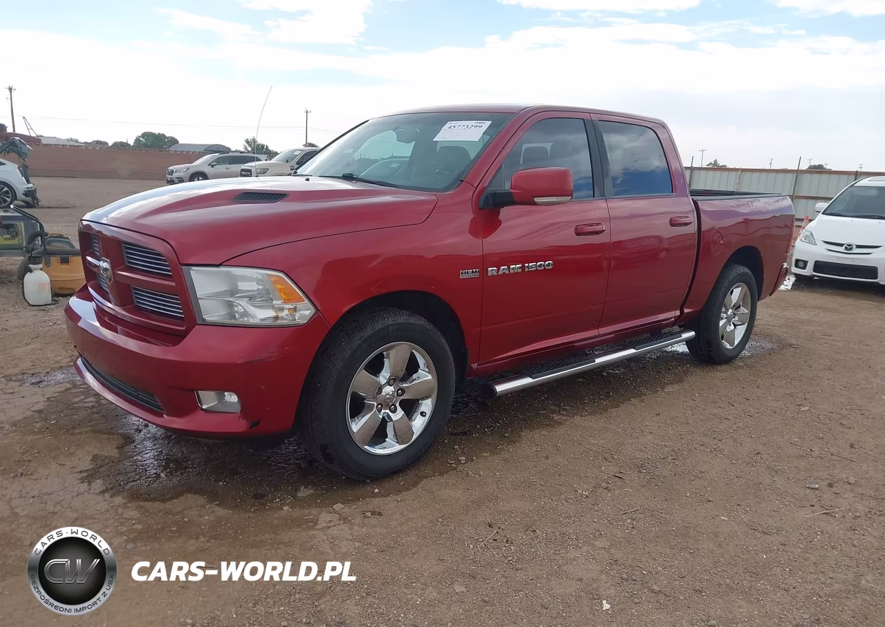 2012 Ram 1500 Sport VIN:1C6RD6MT9CS149168 - 2