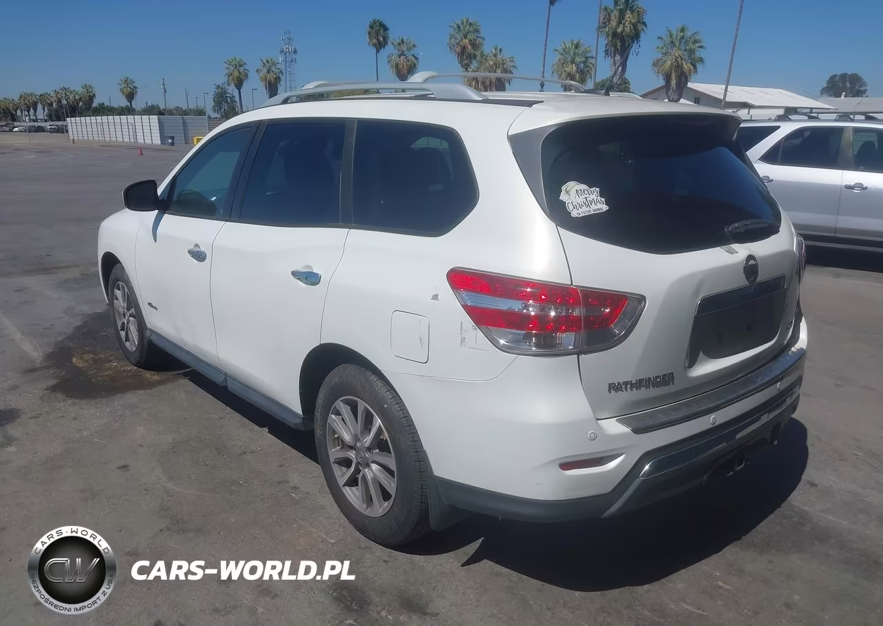 2014 Nissan Pathfinder Hybrid Sv VIN:5N1CR2MN0EC643518 - 3