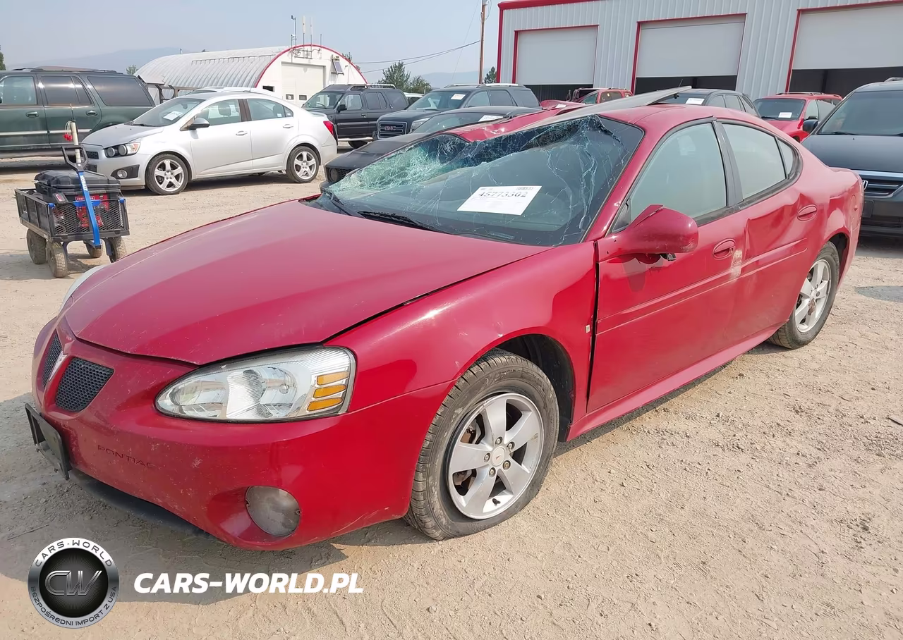 2008 Pontiac Grand Prix VIN:2G2WP552381171939 - 2