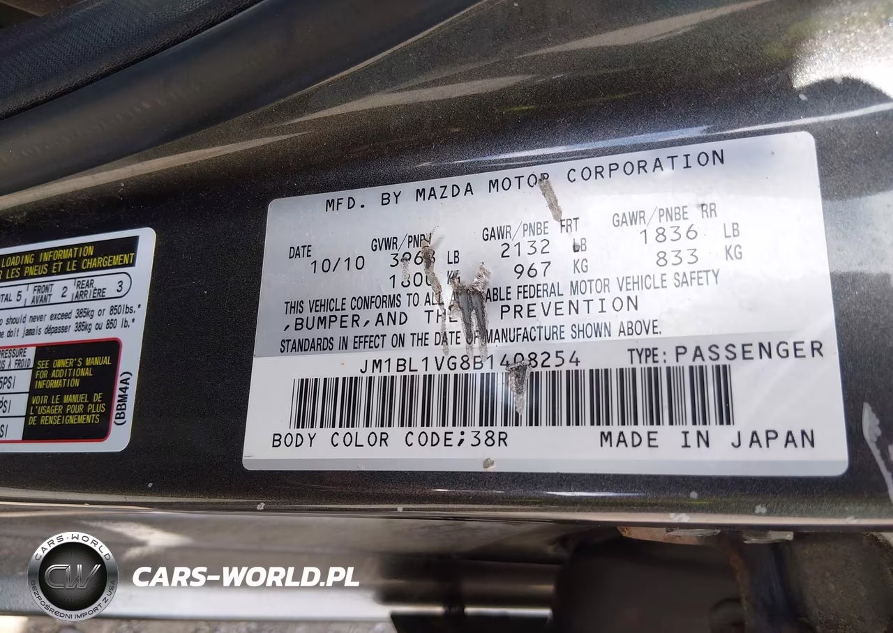 2011 Mazda Mazda3 I Touring VIN:JM1BL1VG8B1408254 - 9