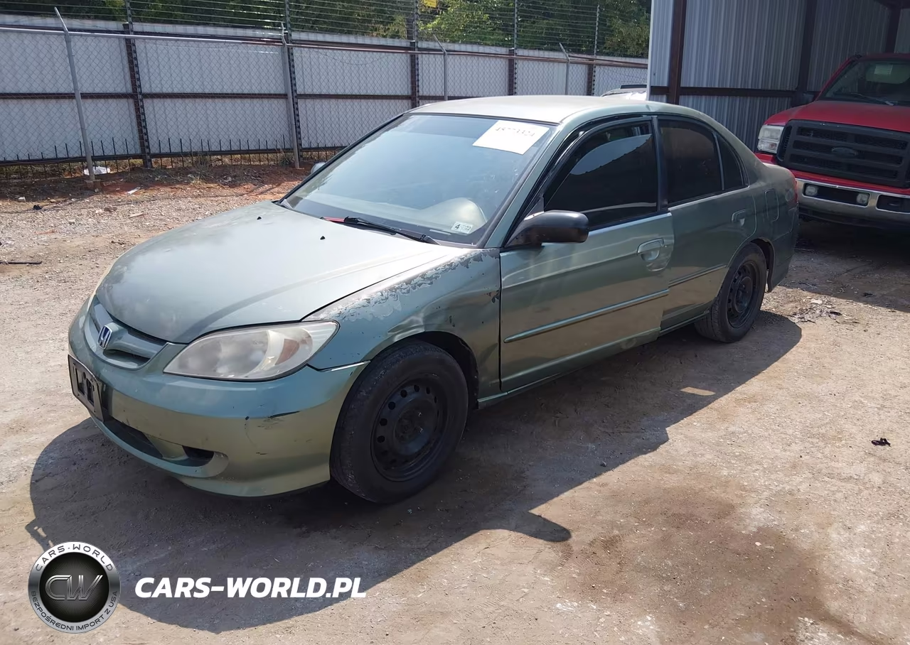 2004 Honda Civic Lx VIN:JHMES16544S001220 - 2