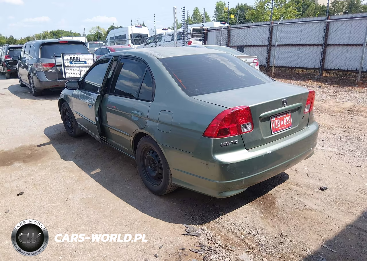 2004 Honda Civic Lx VIN:JHMES16544S001220 - 3