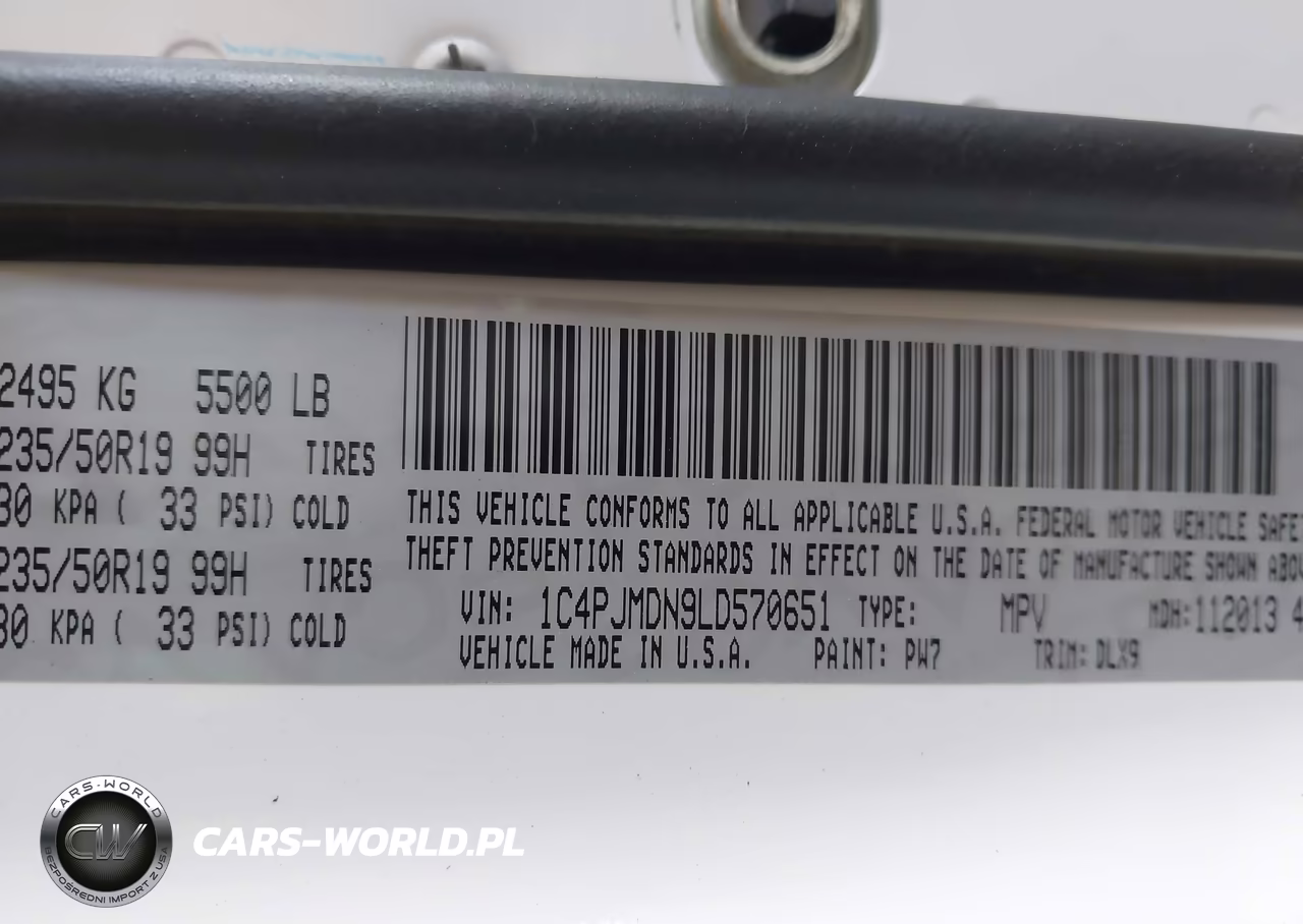 2020 Jeep Cherokee High Altitude 4X4 VIN:1C4PJMDN9LD570651 - 9