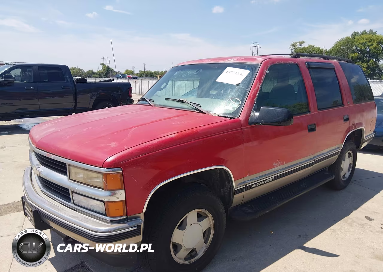 1999 Chevrolet Tahoe Ls VIN:1GNEK13R2XJ376601 - 2