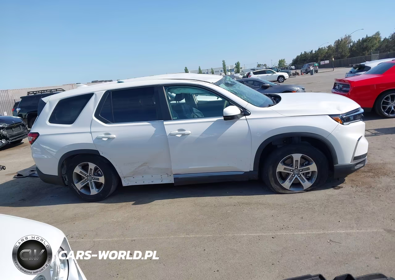 2025 Honda Pilot Ex-L VIN:5FNYG2H45SB028317 - 14