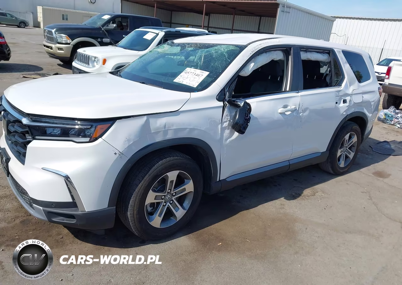 2025 Honda Pilot Ex-L VIN:5FNYG2H45SB028317 - 6