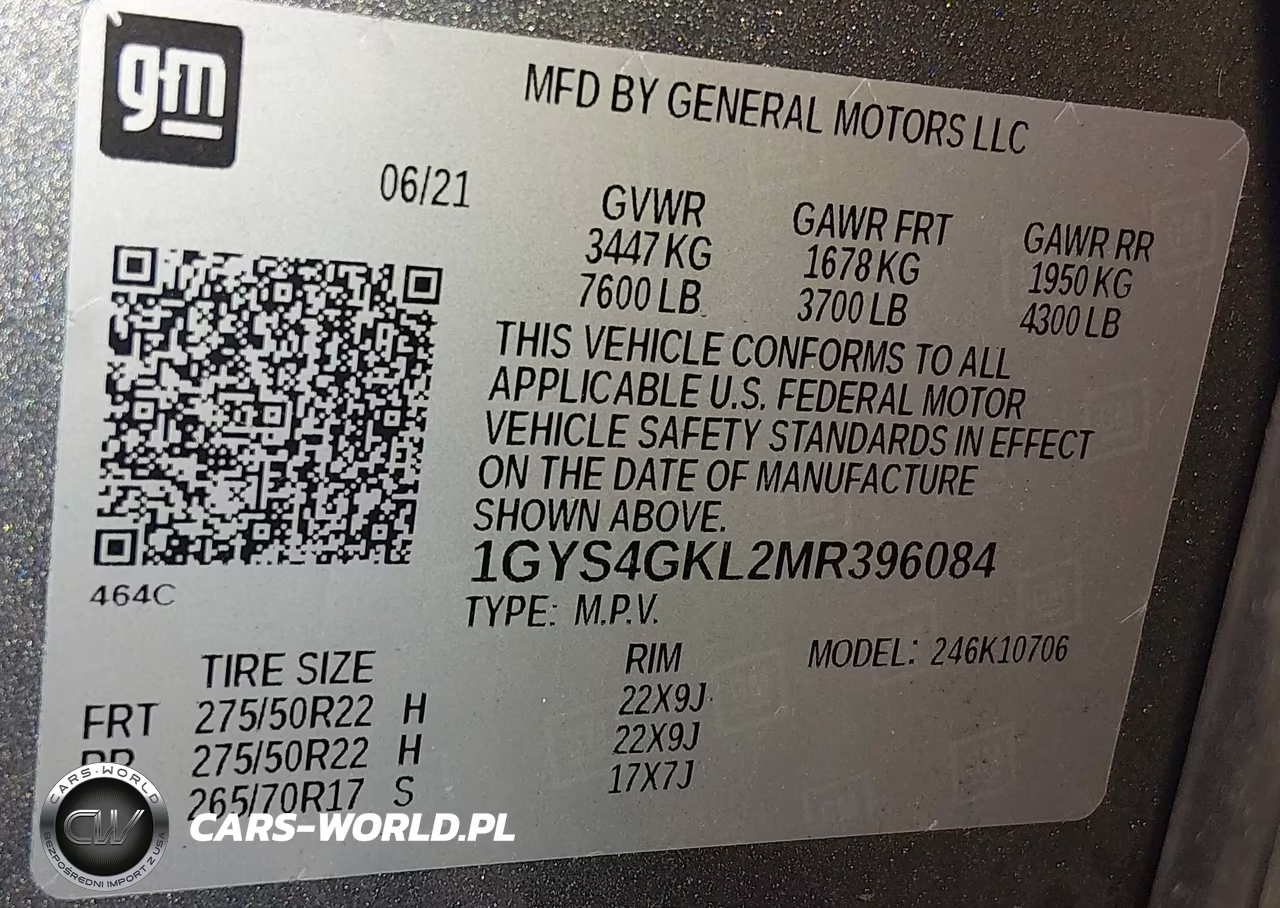 2021 Cadillac Escalade 4Wd Sport Platinum VIN:1GYS4GKL2MR396084 - 9