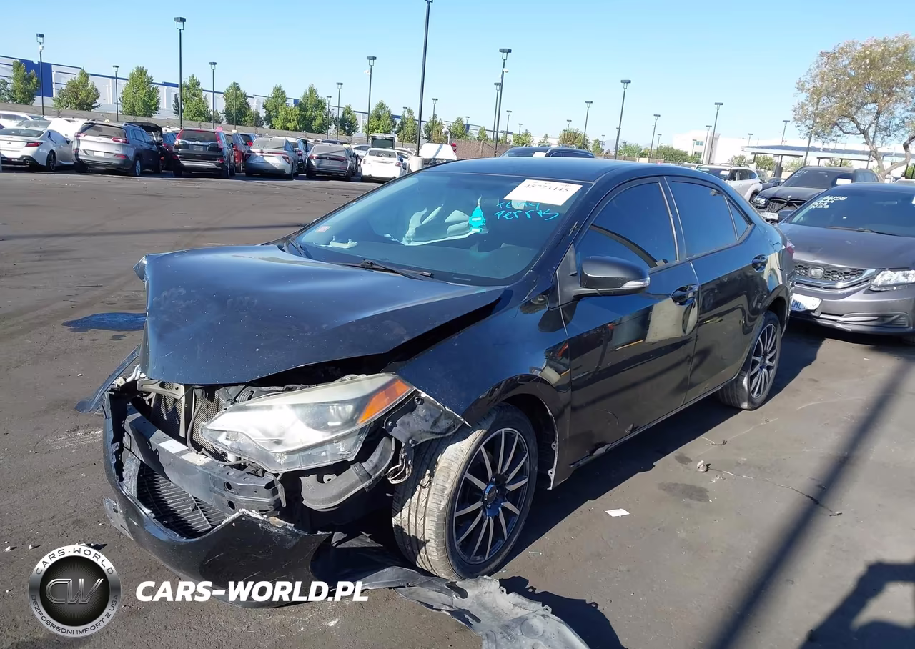 2014 Toyota Corolla S Plus VIN:5YFBURHE8EP133703 - 14