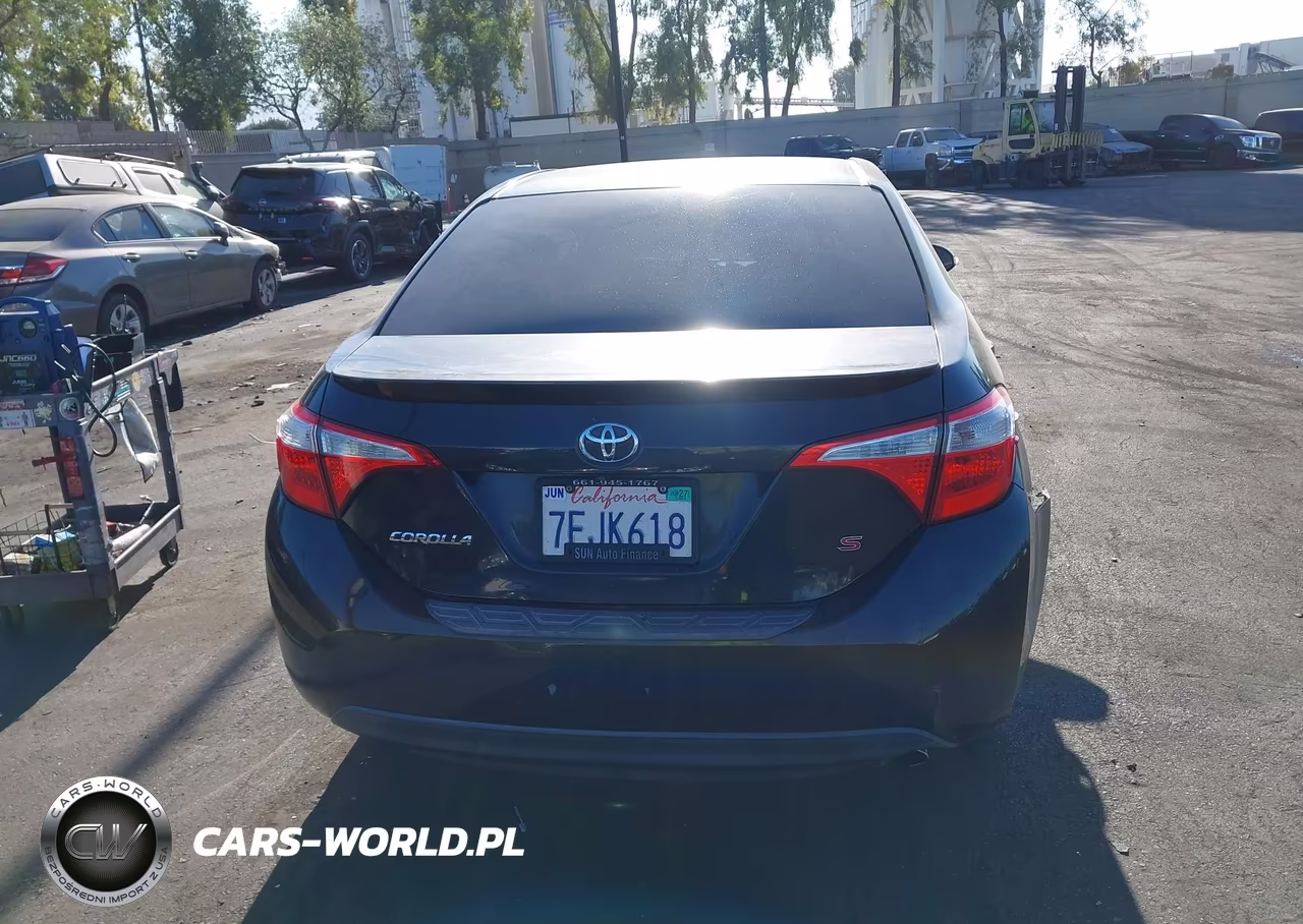 2014 Toyota Corolla S Plus VIN:5YFBURHE8EP133703 - 16