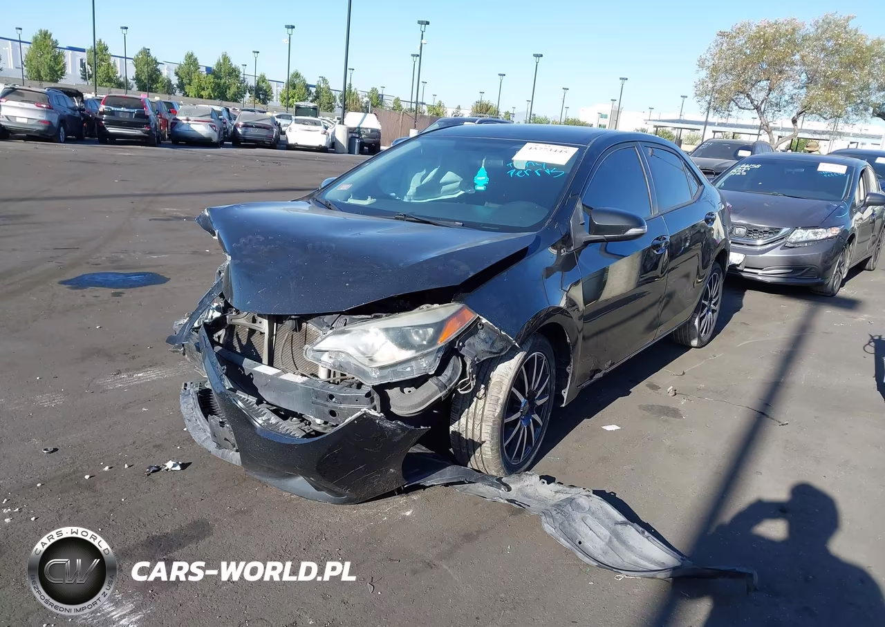 2014 Toyota Corolla S Plus VIN:5YFBURHE8EP133703 - 2