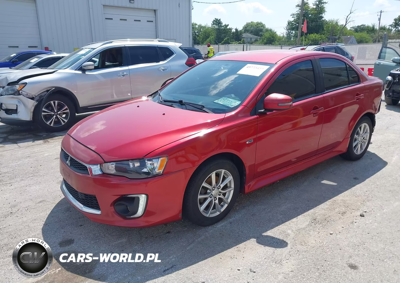 2016 Mitsubishi Lancer Es VIN:JA32U2FU3GU005665 - 2