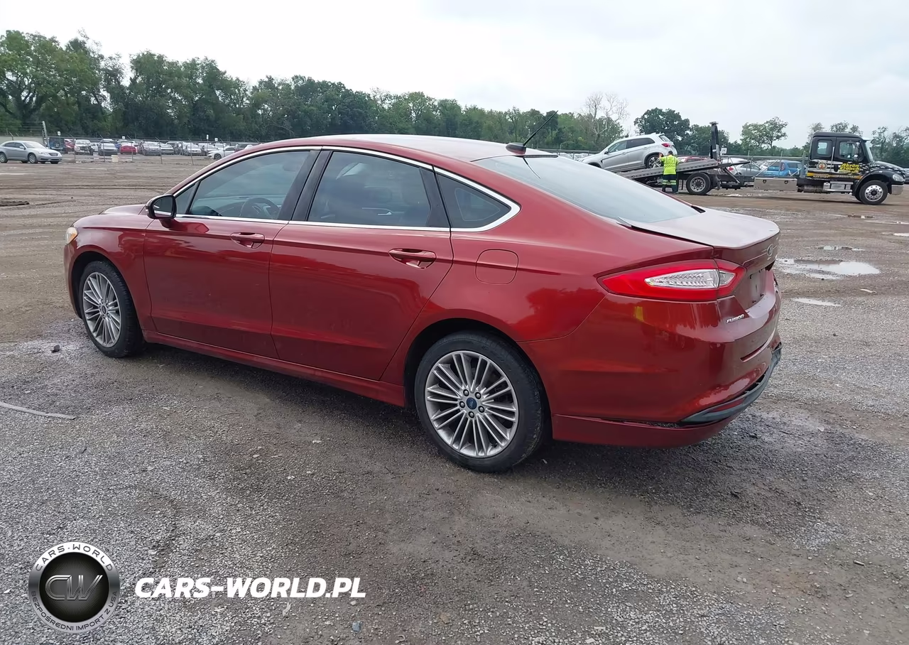 2014 Ford Fusion Se VIN:3FA6P0HD3ER313649 - 3