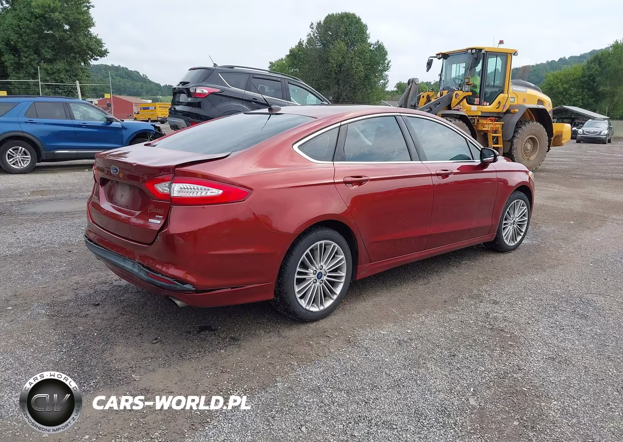 2014 Ford Fusion Se VIN:3FA6P0HD3ER313649 - 4
