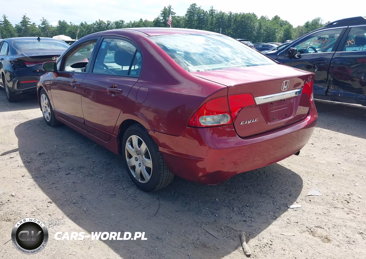 2009 Honda Civic Lx VIN:2HGFA16589H524538 - 3