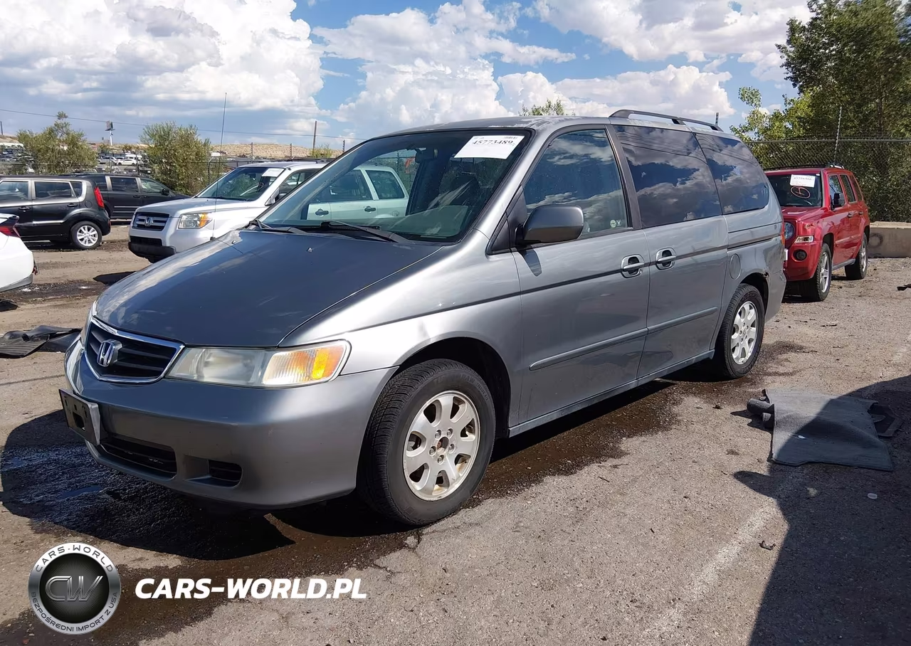 2002 Honda Odyssey Ex VIN:2HKRL18672H506119 - 2