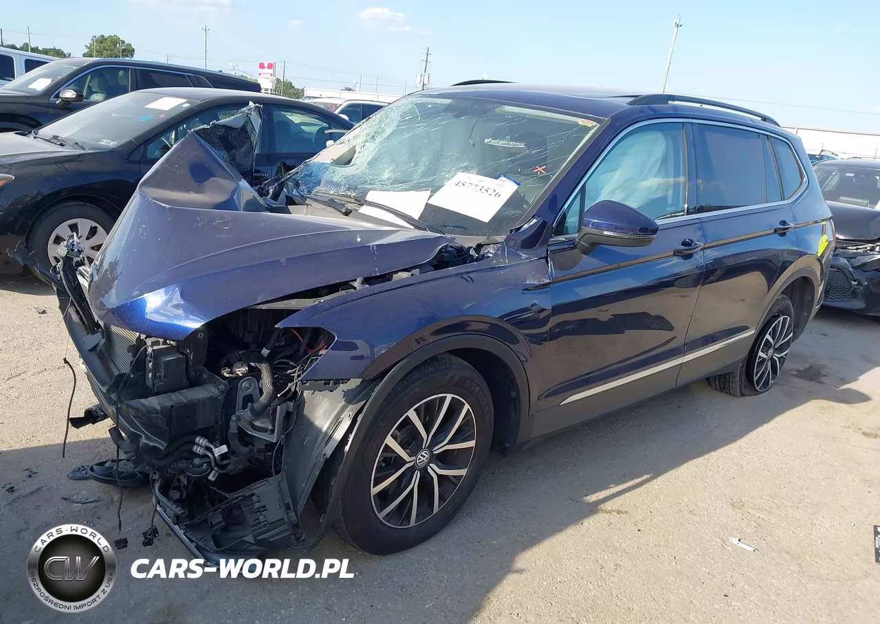 2021 Volkswagen Tiguan 2.0T Se-2.0T Se R-Line Black-2.0T Sel VIN:3VV2B7AX7MM057436 - 2