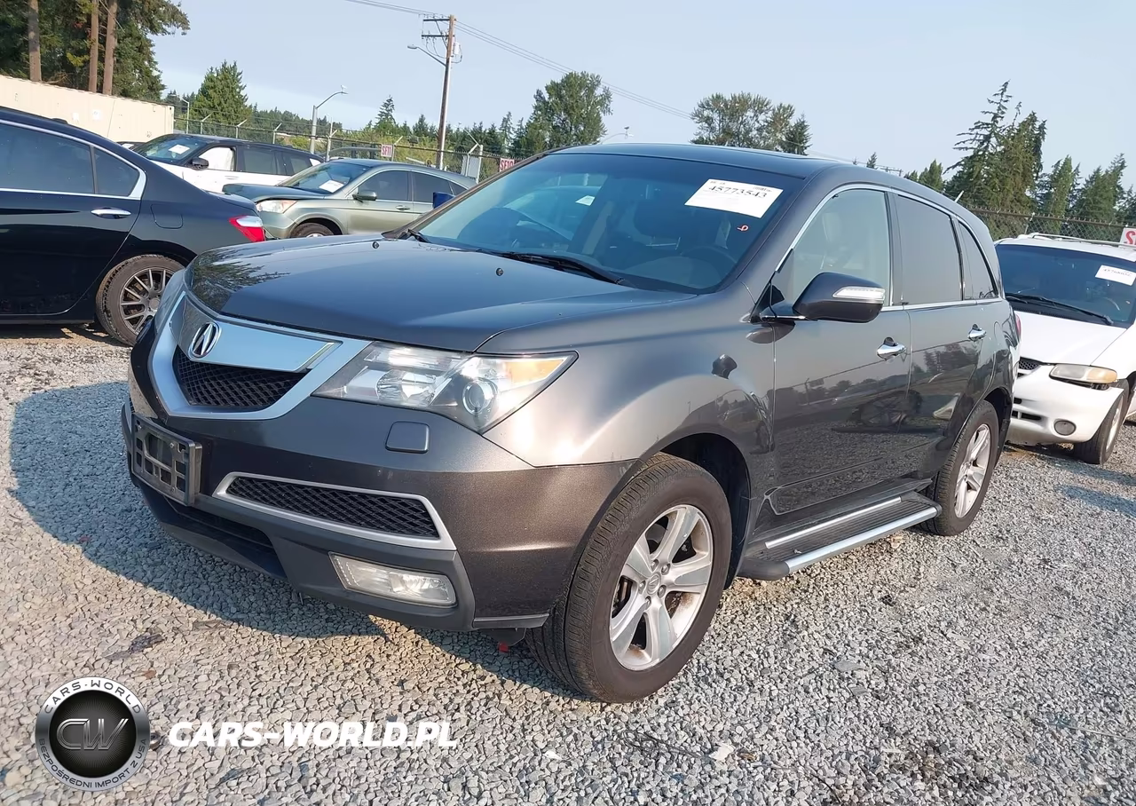 2012 Acura Mdx VIN:2HNYD2H29CH003532 - 2