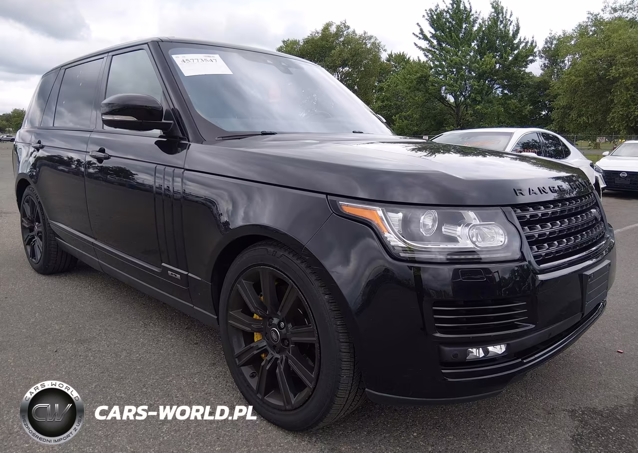 2017 Land Rover Range Rover 5.0L V8 Supercharged – zdjęcie 1 z 16