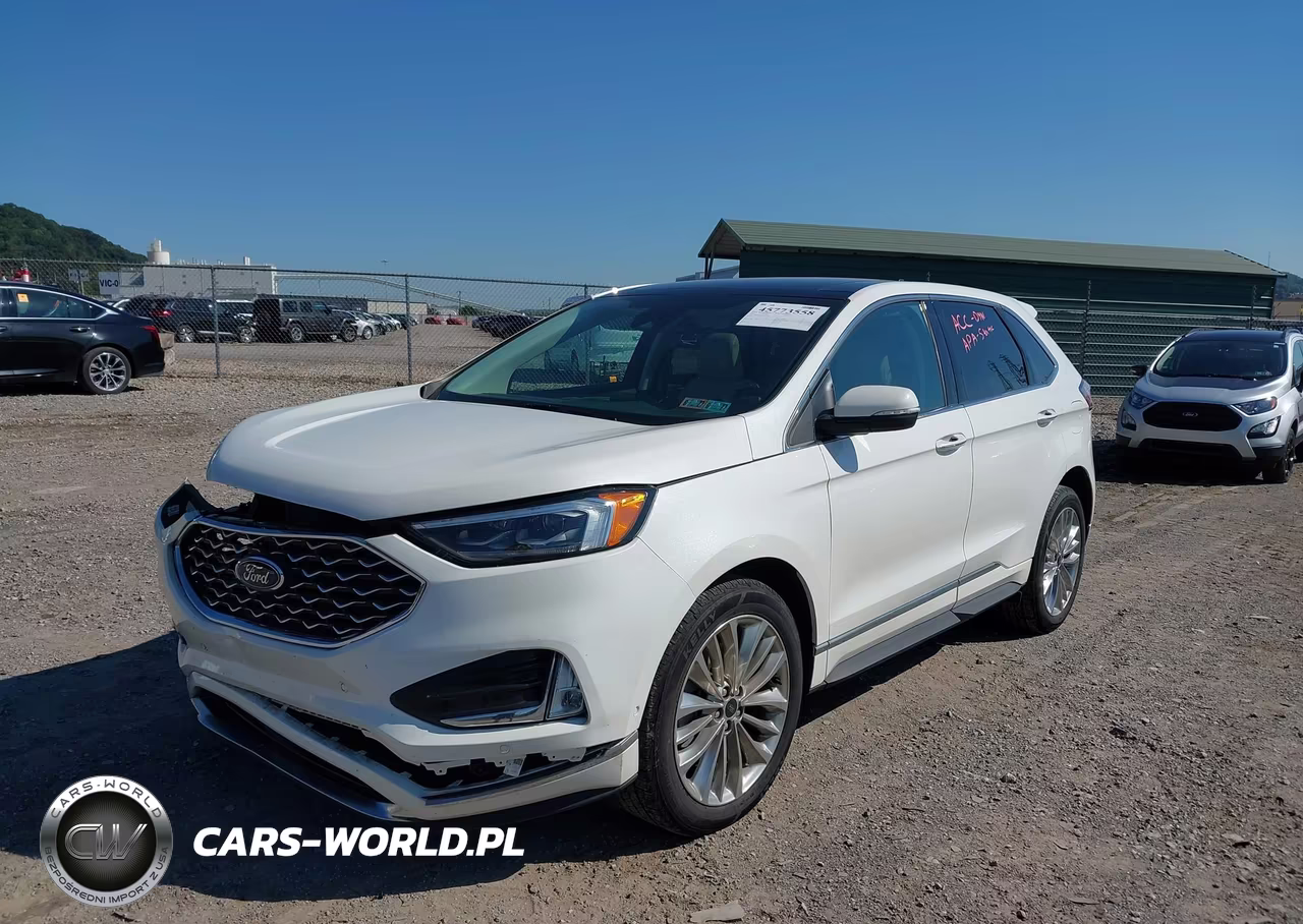 2022 Ford Edge Titanium VIN:2FMPK4K94NBA85549 - 2