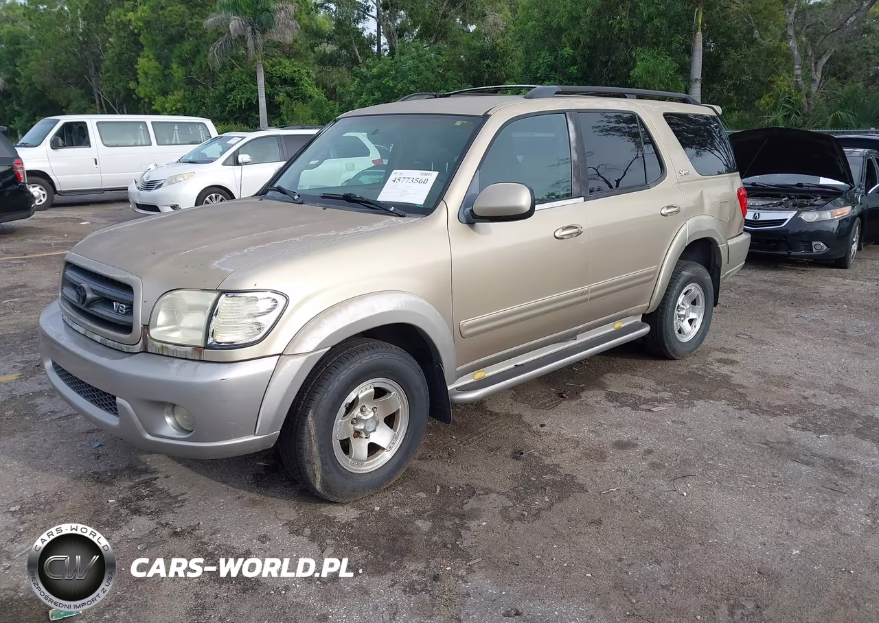2003 Toyota Sequoia Sr5 V8 VIN:5TDZT34A33S139768 - 2