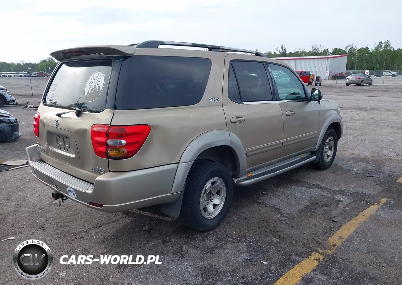 2003 Toyota Sequoia Sr5 V8 VIN:5TDZT34A33S139768 - 4