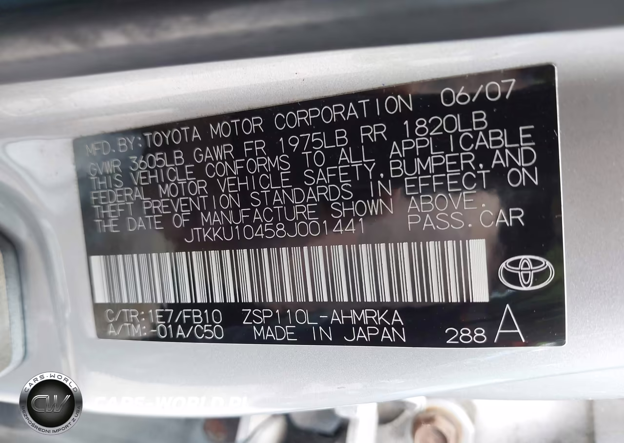 2008 Scion Xd VIN:JTKKU10458J001441 - 9