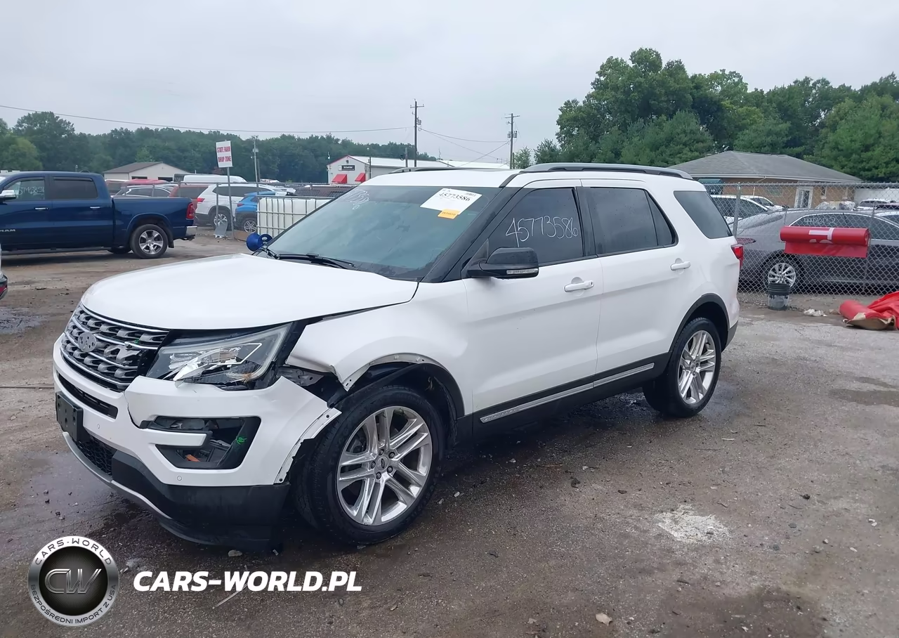 2017 Ford Explorer Xlt VIN:1FM5K8D80HGD37166 - 2