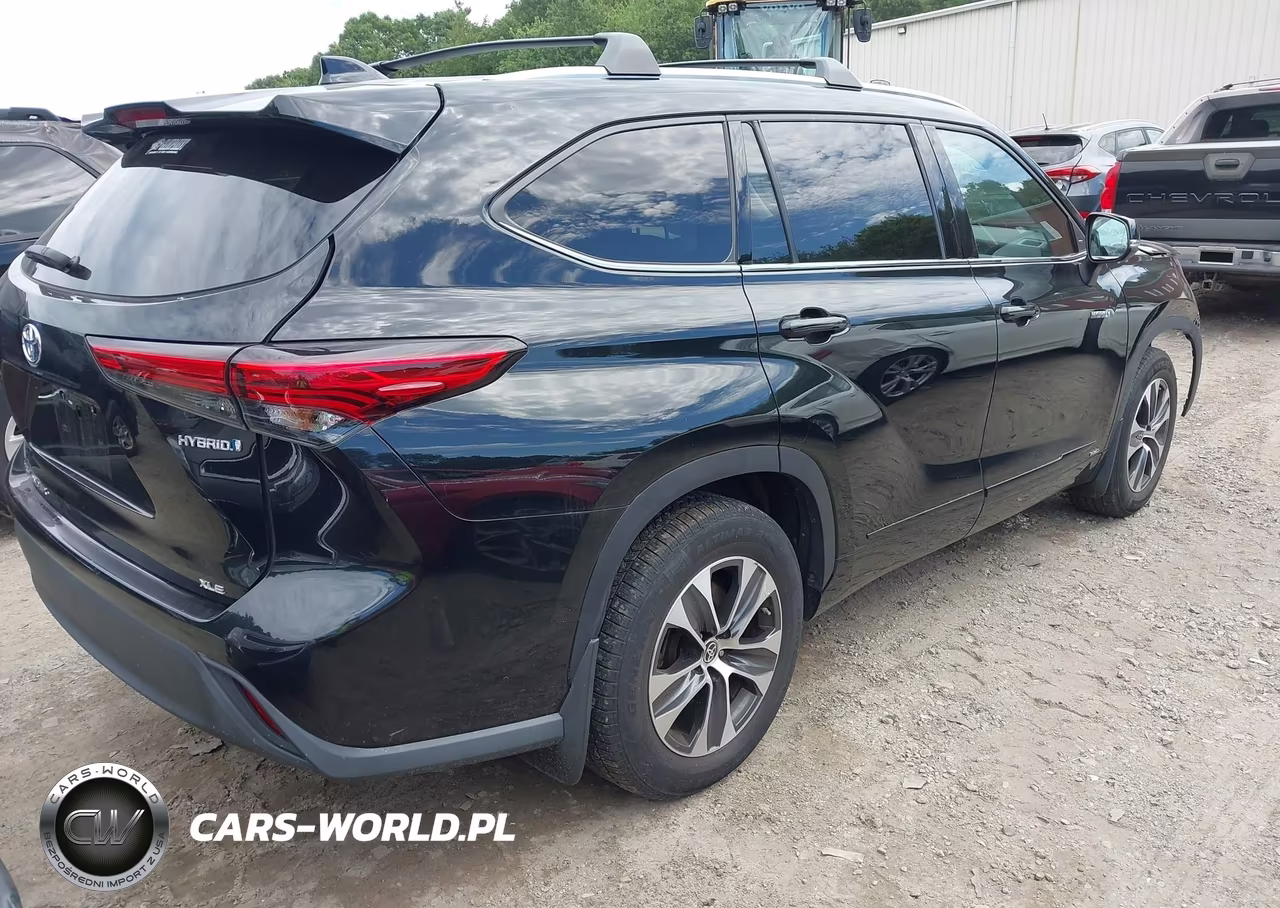 2021 Toyota Highlander Hybrid Xle VIN:5TDGBRCHXMS524922 - 4