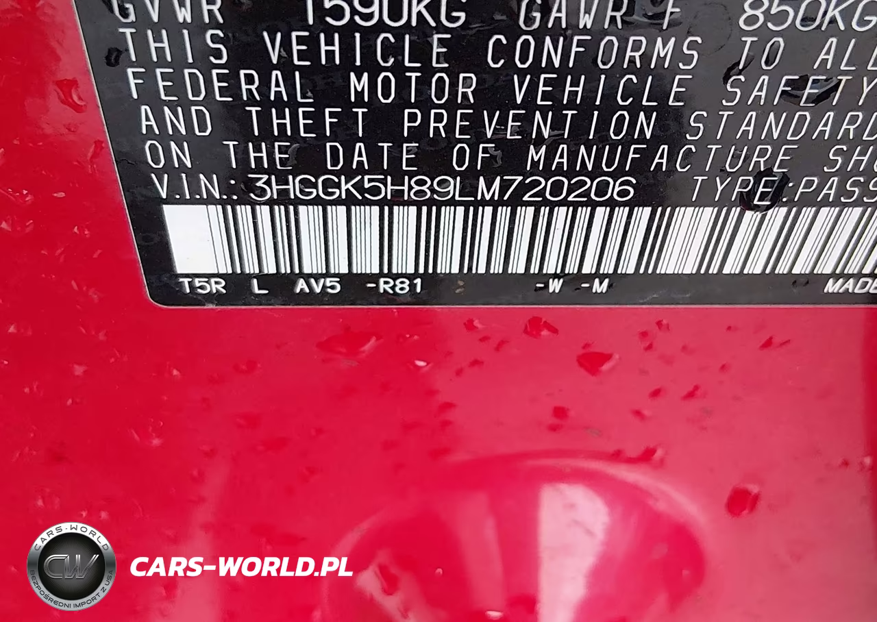 2020 Honda Fit Ex VIN:3HGGK5H89LM720206 - 9