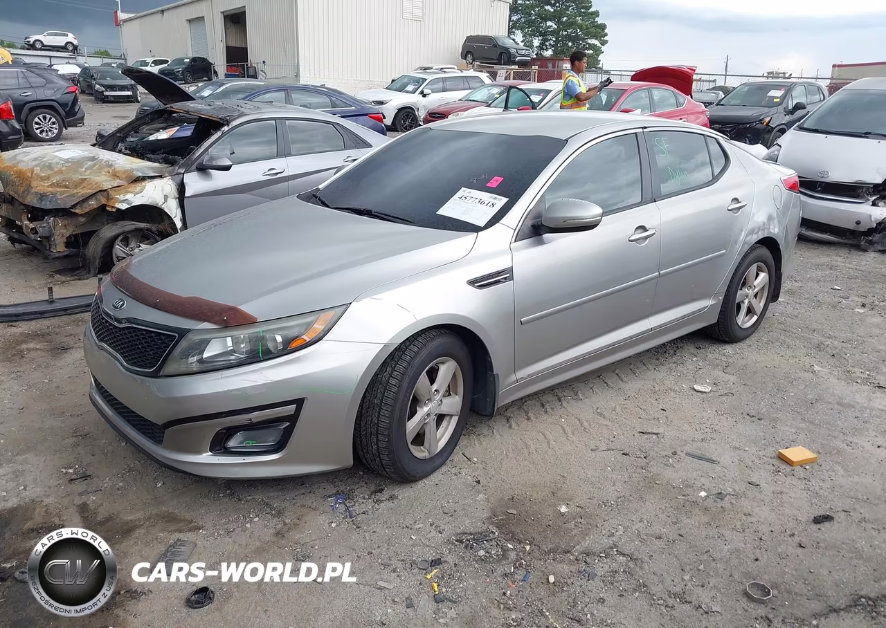 2014 Kia Optima Lx VIN:5XXGM4A78EG264434 - 2
