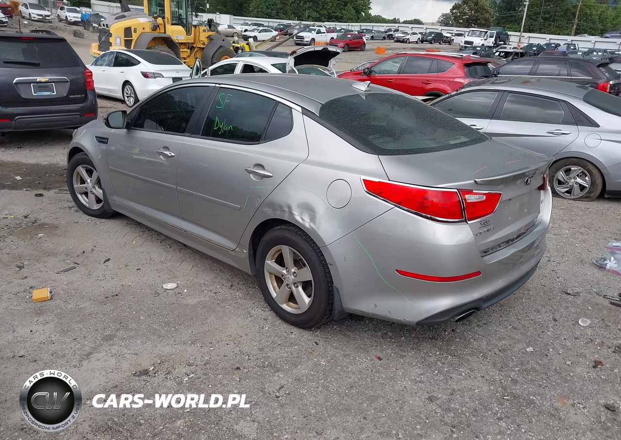 2014 Kia Optima Lx VIN:5XXGM4A78EG264434 - 3