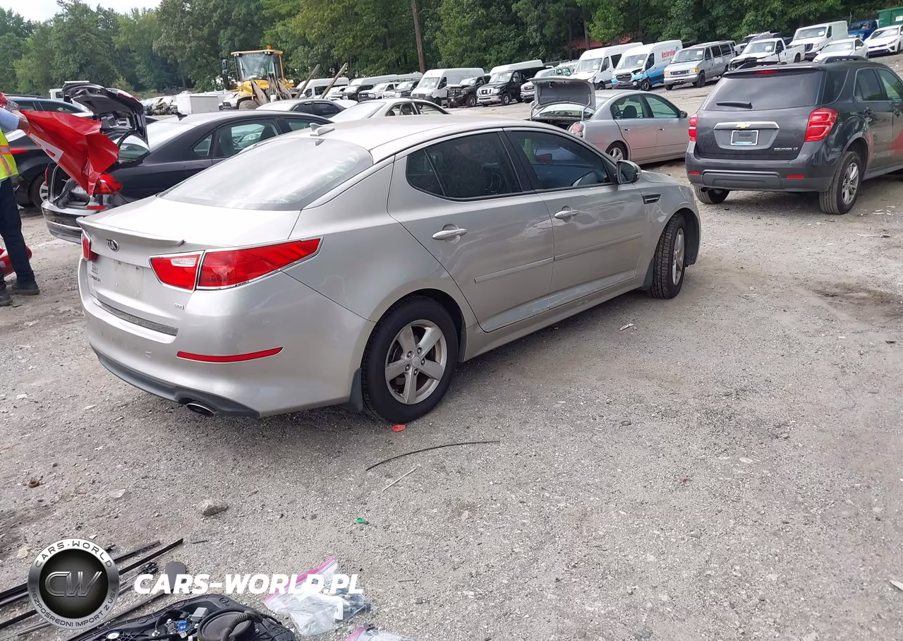 2014 Kia Optima Lx VIN:5XXGM4A78EG264434 - 4