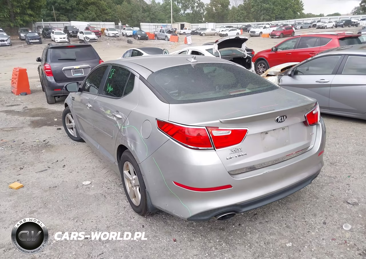 2014 Kia Optima Lx VIN:5XXGM4A78EG264434 - 6