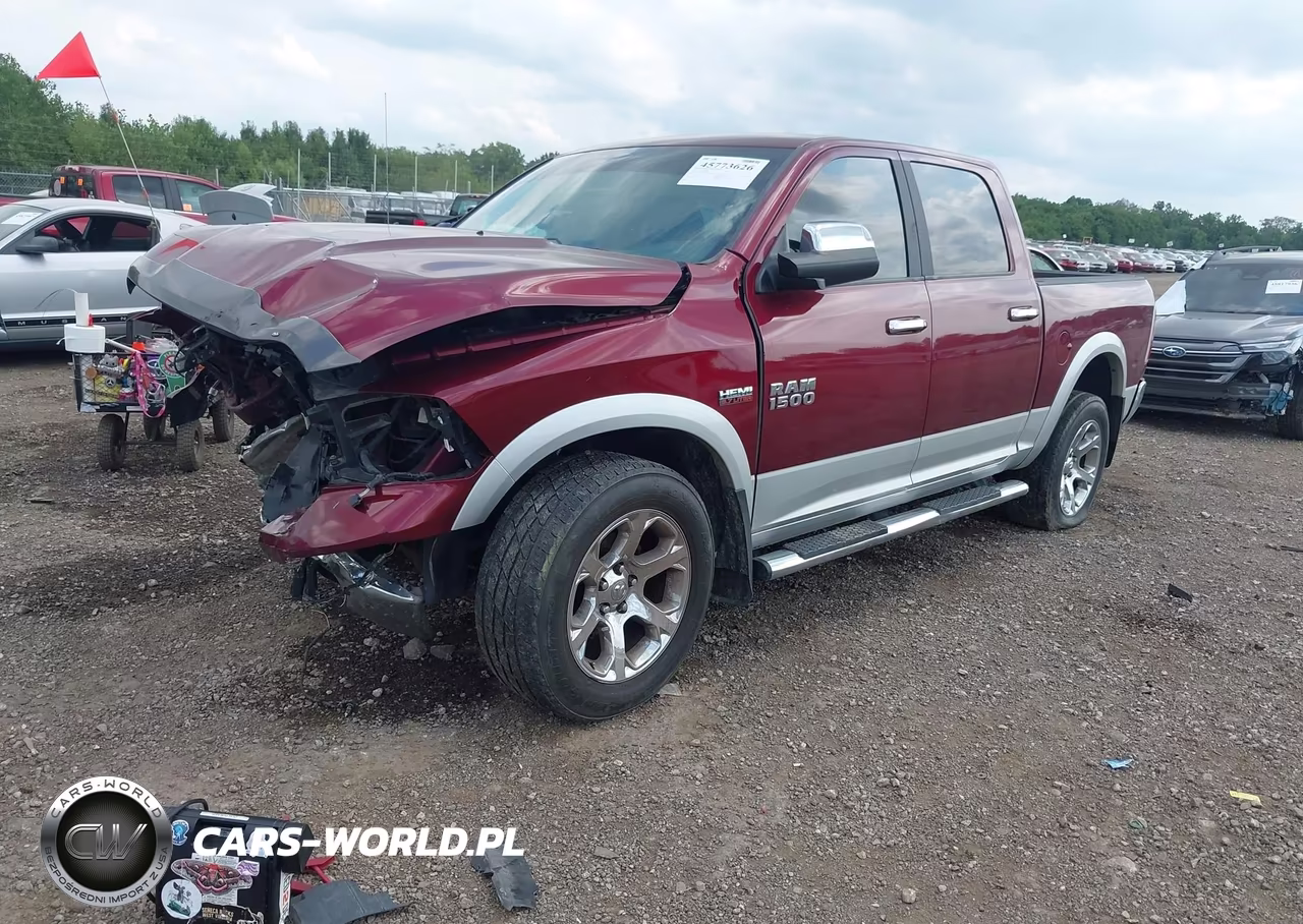2017 Ram 1500 Laramie VIN:1C6RR7NT0HS842773 - 2