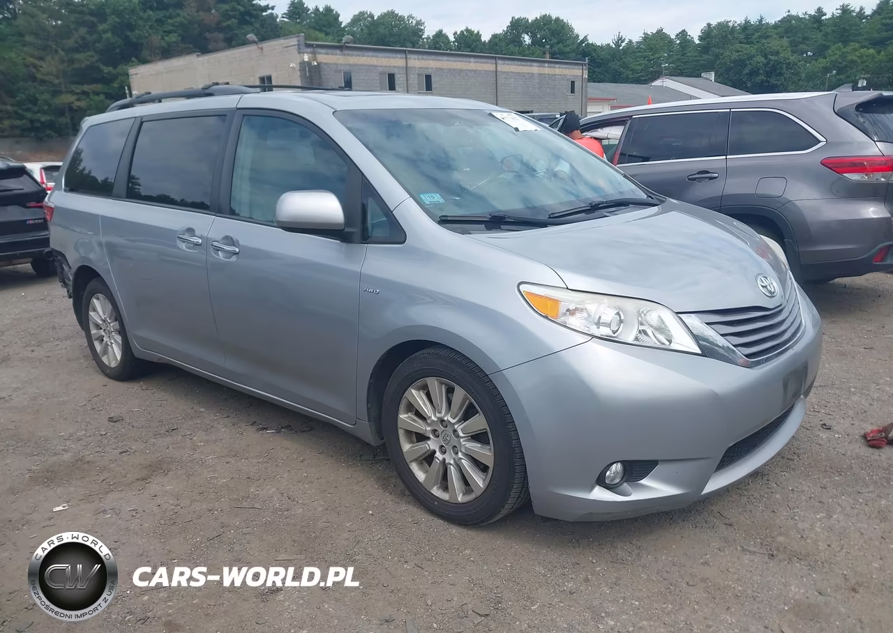 2016 Toyota Sienna Xle Premium 7 Passenger